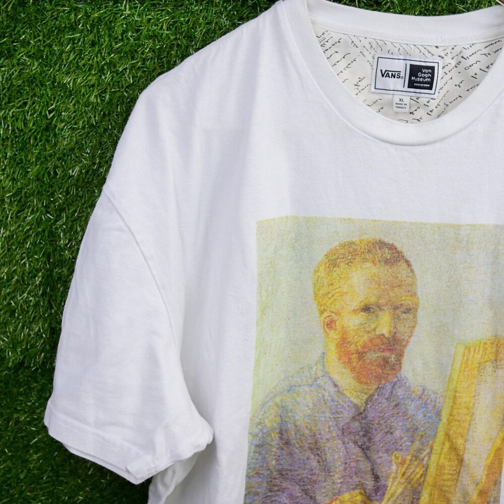 Vans x Van Gogh Museum Self-Portrait Graphic T-Shirt - Men's Size XL